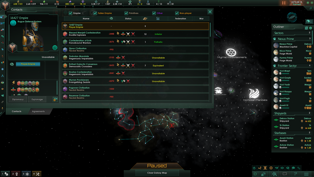 Stellaris [Console Edition] screenshot 4 for Playstation 4